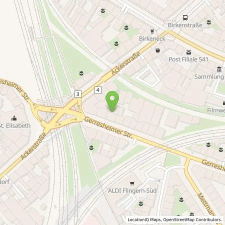 Standortübersicht der Tankstelle EnBW mobility+ AG und Co.KG in 41564 Kaarst