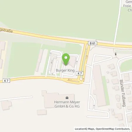 Standortübersicht der Tankstelle EnBW mobility+ AG und Co.KG in 32051 Herford