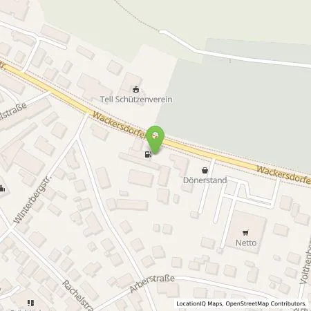 Standortübersicht der Tankstelle EnBW mobility+ AG und Co.KG in 92421 Schwandorf