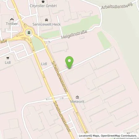 Standortübersicht der Tankstelle EnBW mobility+ AG und Co.KG in 70567 Stuttgart