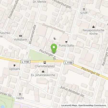 Standortübersicht der Tankstelle EnBW mobility+ AG und Co.KG in 73730 Esslingen