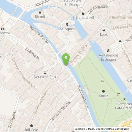 Standortübersicht der Tankstelle EnBW mobility+ AG und Co.KG in 73728 Esslingen