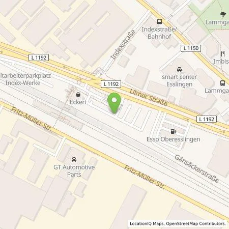 Standortübersicht der Tankstelle EnBW mobility+ AG und Co.KG in 73728 Esslingen