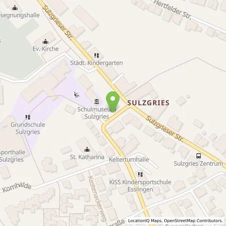 Standortübersicht der Tankstelle EnBW mobility+ AG und Co.KG in 73733 Esslingen