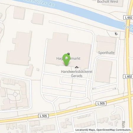 Standortübersicht der Tankstelle EnBW mobility+ AG und Co.KG in 46395 Bocholt