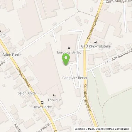 Standortübersicht der Tankstelle EnBW mobility+ AG und Co.KG in 59755 Neheim