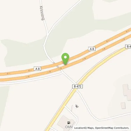 Standortübersicht der Tankstelle EnBW mobility+ AG und Co.KG in 83737 Irschenberg