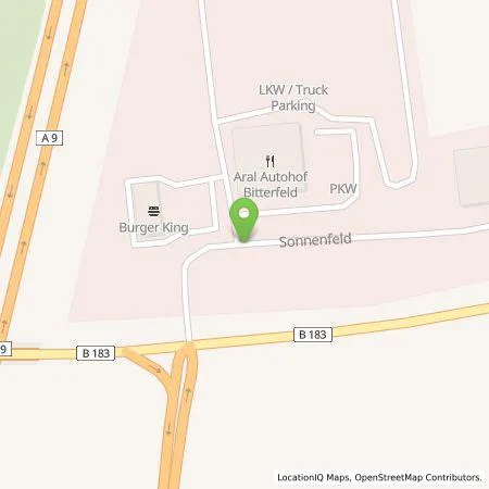 Standortübersicht der Tankstelle EnBW mobility+ AG und Co.KG in 06766 Bitterfeld-Wolfen