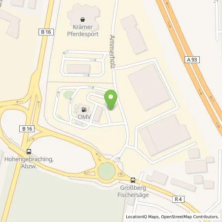 Standortübersicht der Tankstelle EnBW mobility+ AG und Co.KG in 93080 Pentling