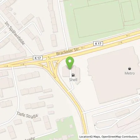 Standortübersicht der Tankstelle EnBW mobility+ AG und Co.KG in 44145 Dortmund