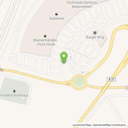 Standortübersicht der Tankstelle EnBW mobility+ AG und Co.KG in 36043 Fulda