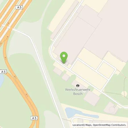 Standortübersicht der Tankstelle EnBW mobility+ AG und Co.KG in 76227 Karlsruhe