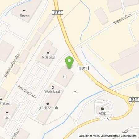 Standortübersicht der Tankstelle EnBW mobility+ AG und Co.KG in 88605 Meßkirch