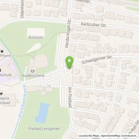 Standortübersicht der Tankstelle EnBW mobility+ AG und Co.KG in 74211 Leingarten