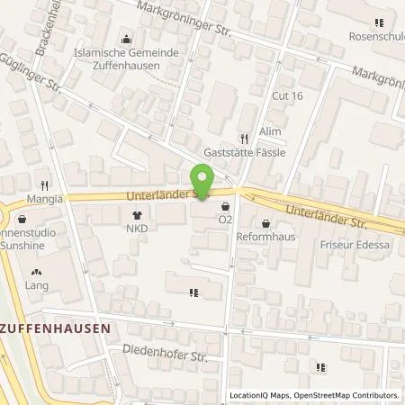 Standortübersicht der Tankstelle EnBW mobility+ AG und Co.KG in 70435 Stuttgart