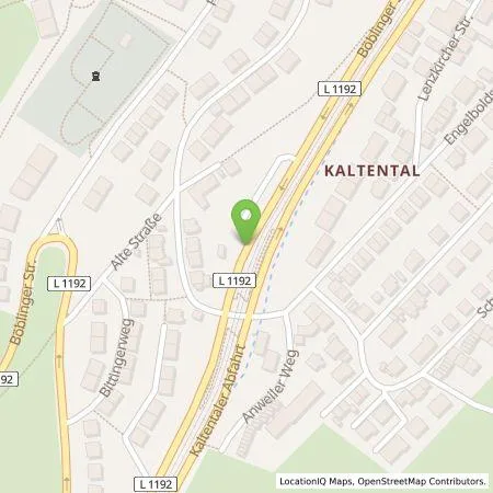 Standortübersicht der Tankstelle EnBW mobility+ AG und Co.KG in 70569 Stuttgart