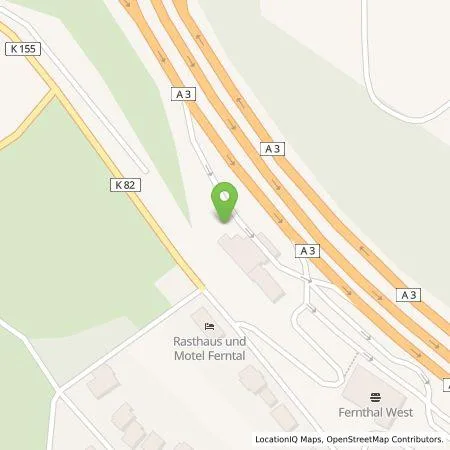 Standortübersicht der Tankstelle EnBW mobility+ AG und Co.KG in 53577 Neustadt/Wied
