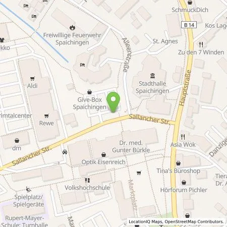 Standortübersicht der Tankstelle EnBW mobility+ AG und Co.KG in 78549 Spaichingen