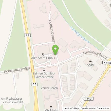 Standortübersicht der Tankstelle EnBW mobility+ AG und Co.KG in 69181 Leimen