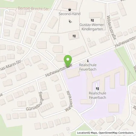 Standortübersicht der Tankstelle EnBW mobility+ AG und Co.KG in 70469 Stuttgart