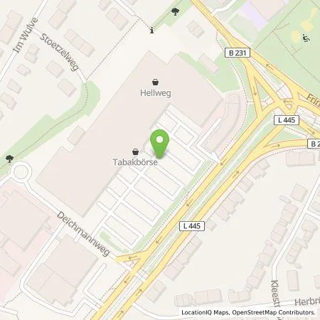 Standortübersicht der Tankstelle EnBW mobility+ AG und Co.KG in 45139 Essen