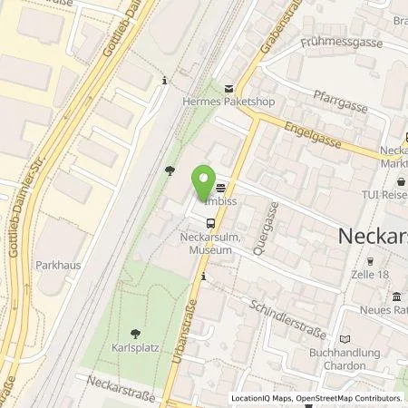 Standortübersicht der Tankstelle EnBW mobility+ AG und Co.KG in 74172 Neckarsulm