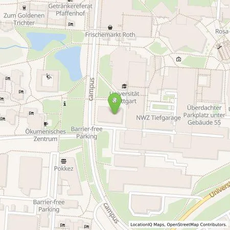 Standortübersicht der Tankstelle EnBW mobility+ AG und Co.KG in 70569 Stuttgart