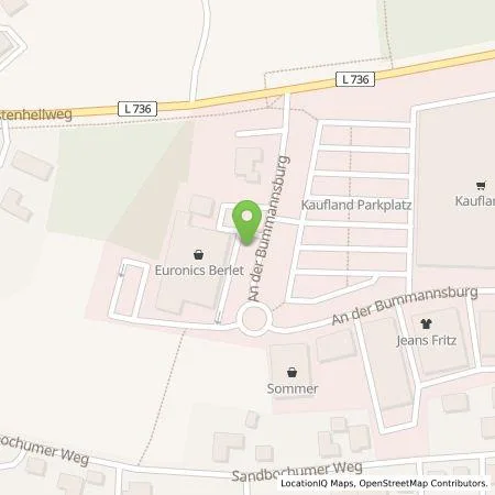 Standortübersicht der Tankstelle EnBW mobility+ AG und Co.KG in 59192 Bergkamen