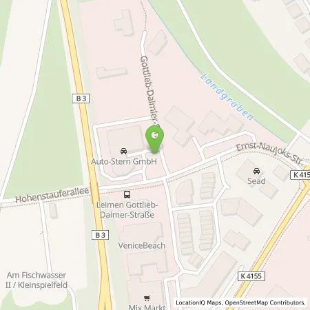 Standortübersicht der Tankstelle EnBW mobility+ AG und Co.KG in 69181 Leimen