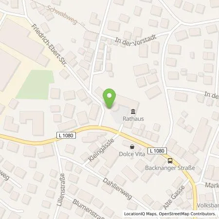 Standortübersicht der Tankstelle EnBW mobility+ AG und Co.KG in 73635 Rudersberg