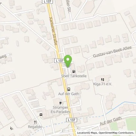 Standortübersicht der Tankstelle EnBW mobility+ AG und Co.KG in 40670 Meerbusch