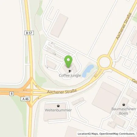 Standortübersicht der Tankstelle EnBW mobility+ AG und Co.KG in 41812 Erkelenz