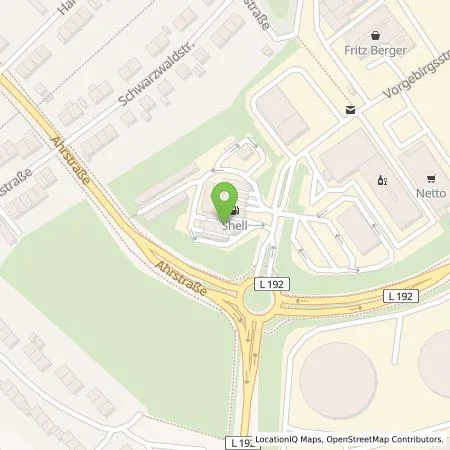 Standortübersicht der Tankstelle EnBW mobility+ AG und Co.KG in 50389 Wesseling