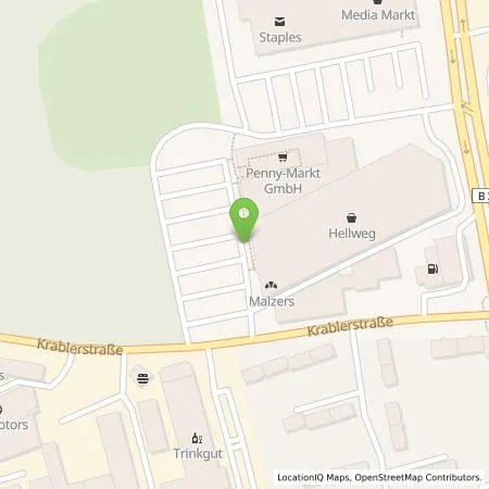 Standortübersicht der Tankstelle EnBW mobility+ AG und Co.KG in 45139 Essen