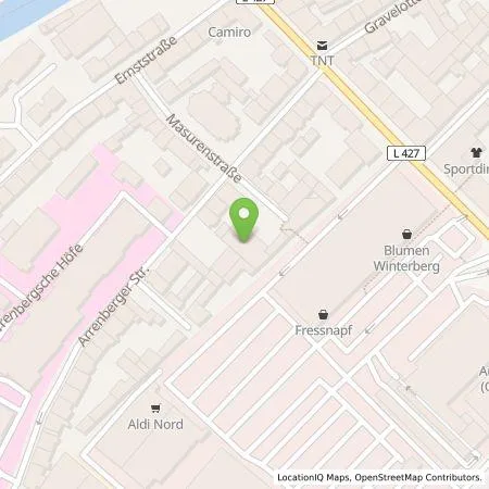 Standortübersicht der Tankstelle EnBW mobility+ AG und Co.KG in 42117 Wuppertal