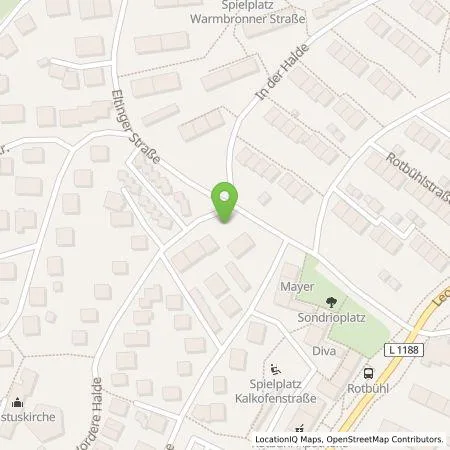 Standortübersicht der Tankstelle EnBW mobility+ AG und Co.KG in 71063 Sindelfingen