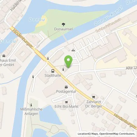 Standortübersicht der Tankstelle EnBW mobility+ AG und Co.KG in 88499 Riedlingen