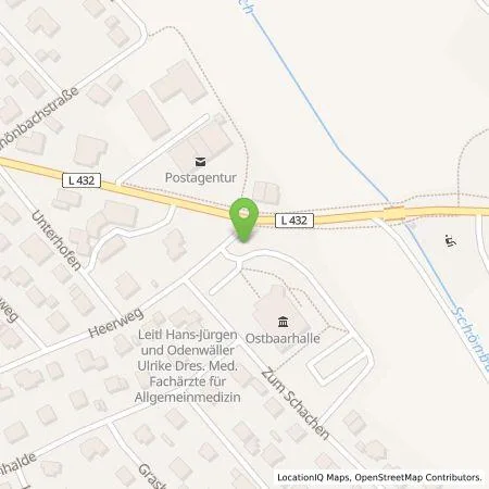 Standortübersicht der Tankstelle EnBW mobility+ AG und Co.KG in 78606 Seitingen-Oberflacht