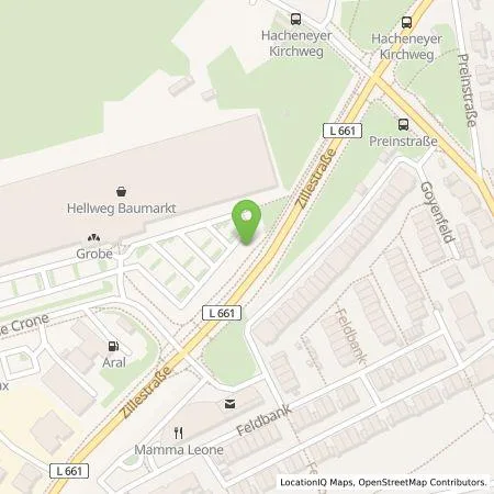 Standortübersicht der Tankstelle EnBW mobility+ AG und Co.KG in 44265 Dortmund