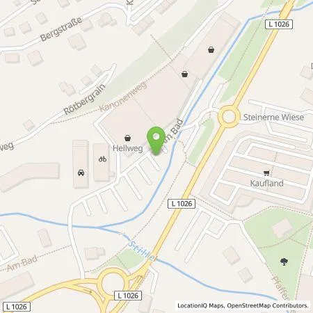 Standortübersicht der Tankstelle EnBW mobility+ AG und Co.KG in 98574 Schmalkalden