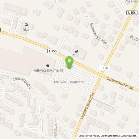 Standortübersicht der Tankstelle EnBW mobility+ AG und Co.KG in 40822 Mettmann