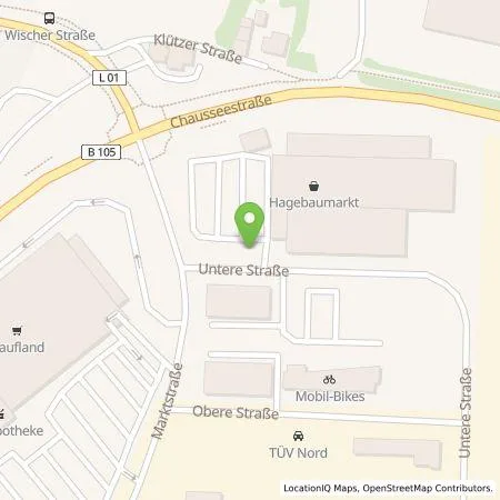 Standortübersicht der Tankstelle EnBW mobility+ AG und Co.KG in 23968 Gägelow