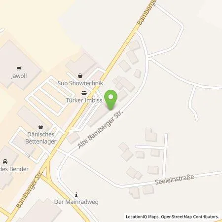 Standortübersicht der Tankstelle EnBW mobility+ AG und Co.KG in 96215 Lichtenfels