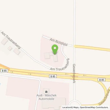 Standortübersicht der Tankstelle EnBW mobility+ AG und Co.KG in 92442 Wackersdorf