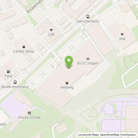 Standortübersicht der Tankstelle EnBW mobility+ AG und Co.KG in 58099 Hagen