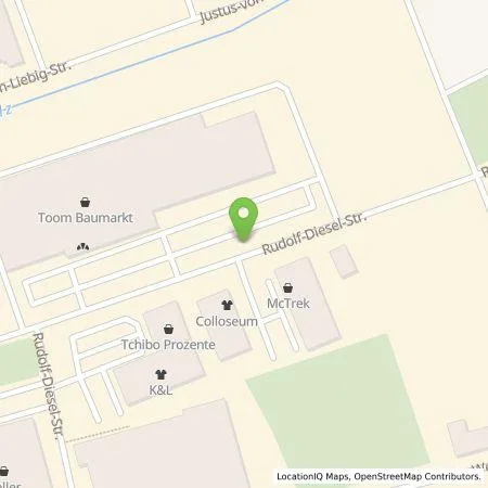 Standortübersicht der Tankstelle EnBW mobility+ AG und Co.KG in 55232 Alzey