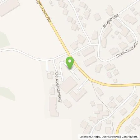 Standortübersicht der Tankstelle EnBW mobility+ AG und Co.KG in 94107 Untergriesbach