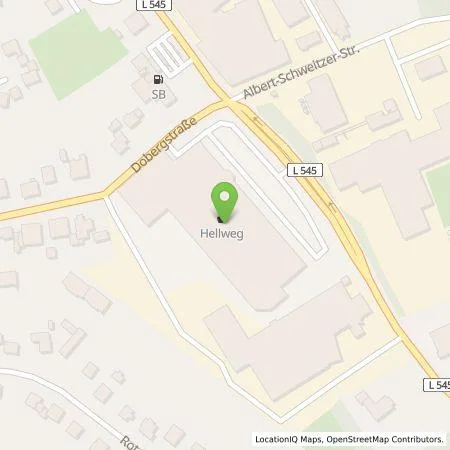 Standortübersicht der Tankstelle EnBW mobility+ AG und Co.KG in 32257 Bünde