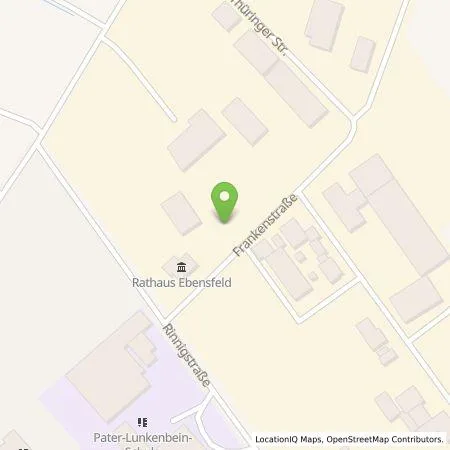 Standortübersicht der Tankstelle EnBW mobility+ AG und Co.KG in 96250 Ebensfeld