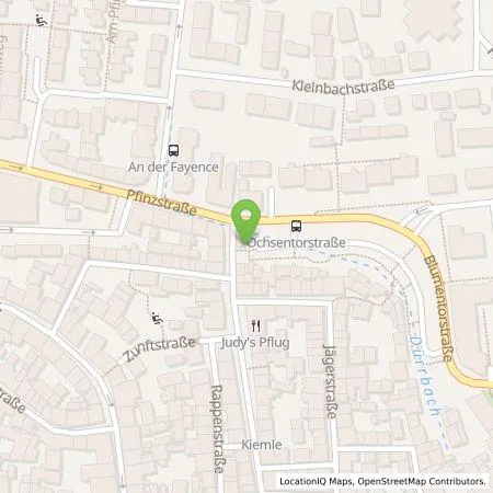 Standortübersicht der Tankstelle EnBW mobility+ AG und Co.KG in 76227 Karlsruhe